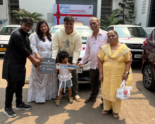 The Gudi Padwa celebrations at Navnit Maruti Showroom, Thane!