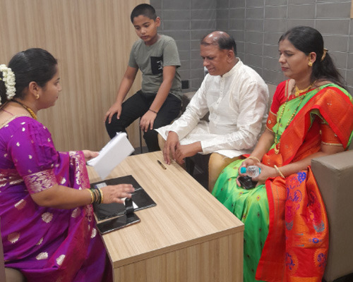The Gudi Padwa celebrations at Navnit Maruti Showroom, Thane